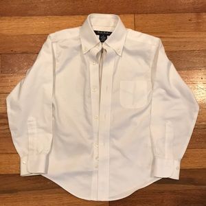 Brooks Brothers boys size 6 dress white shirt